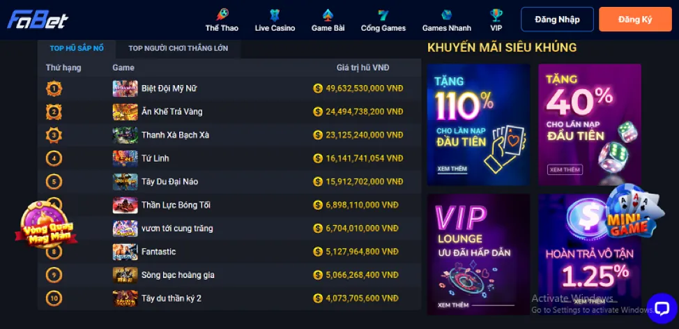 Hướng dẫn chơi Nổ Hũ Siglebet